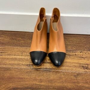 Loeffler Randall leather Ankle Boots